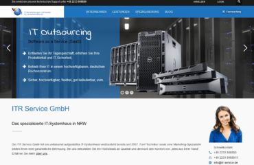 ITR Service GmbH Website