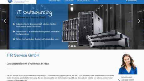 ITR Service GmbH Website